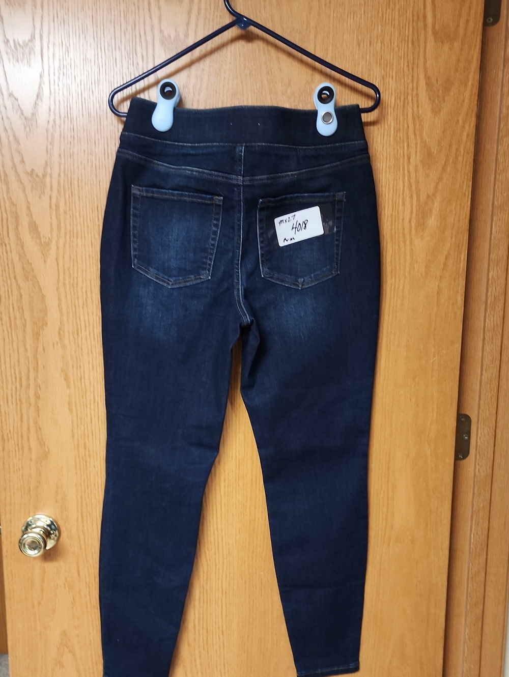 Maurices Dark Blue High-Rise jeans M short number 4018